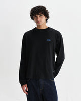 Hayden - Black And Blue 90s Doodle Graphic Cotton T-Shirt