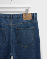 Russell - Mid Blue Straight Fit Denim Jeans