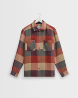 Whiting - Red And Multicolour Block Check Overshirt