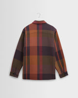 Whiting - Orange And Multicolour Tempo Check Overshirt