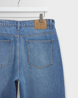 Felix - Vintage Antique Blue Loose Fit Denim Jeans