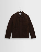 Healey - Brown Organic Cotton Chore Jacket