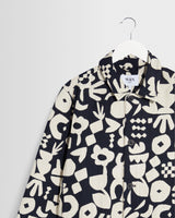 Iggy - Navy And Ecru Spin Jacquard Jacket