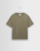 Dean - Green Textured Organic Cotton T-Shirt