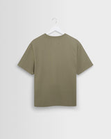Dean - Green Textured Organic Cotton T-Shirt