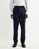 Alp - Navy Linen Trousers
