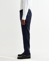 Alp - Navy Linen Trousers