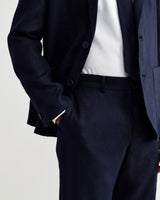 Alp - Navy Linen Trousers