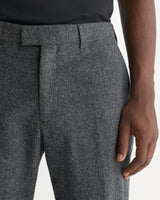 ASTON TROUSER WOOL BLEND FLECK GREY