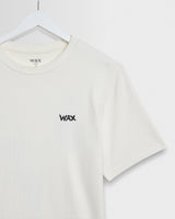 Dean - Off White And Black Painted Flower Print T-Shirt