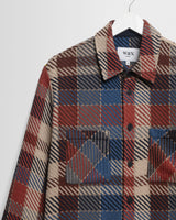 Whiting - Rust And Multicolour Pike Check Overshirt