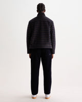 BAYER HARRINGTON DRAWN CHECK BROWN / NAVY