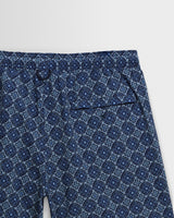 Brockwell - Blue Tile Seersucker Swim Short
