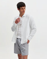 Dartford - White Washed Linen Shirt