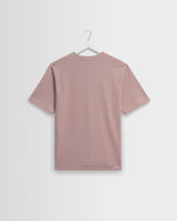 Dean - Dusty Pink Textured Organic Cotton T-Shirt