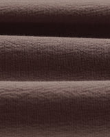 Dean - Mid Brown Textured Organic Cotton T-Shirt