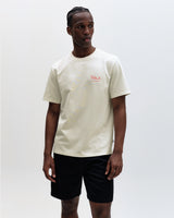 Dean - Off White And Multicolour Sailing Map Print T-Shirt