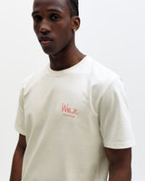 Dean - Off White And Multicolour Sailing Map Print T-Shirt