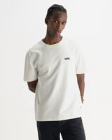 Dean - Off White And Black Painted Flower Print T-Shirt