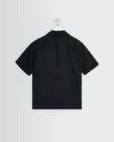 Didcot - Black Silk Short-Sleeve Shirt