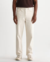 Felix - Ecru Loose Fit Denim Jeans