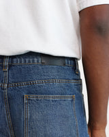 Felix - Mid Blue Wash Selvedge Loose Fit Denim Jeans