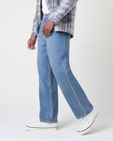 Felix - Vintage Antique Blue Loose Fit Denim Jeans