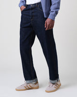 Felix - Rinse Wash Selvedge Loose Fit Denim Jeans