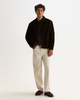 FEN JACKET SUEDE BROWN
