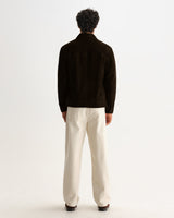 FEN JACKET SUEDE BROWN