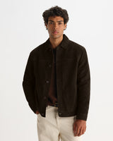 FEN JACKET SUEDE BROWN