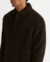 FEN JACKET SUEDE BROWN