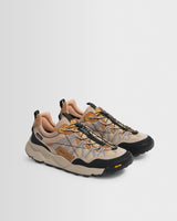 Flower Mountain - Anthracite And Brown Suede And Nylon Iwano 2 Trainers