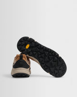 Flower Mountain - Anthracite And Brown Suede And Nylon Iwano 2 Trainers