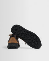 Flower Mountain - Dark Grey And Dark Brown Suede And Nylon Yamano 3 Trainers
