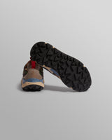 Flower Mountain YAMANO 3 - Dark Grey And Anthracite Suede And Nylon Trainers