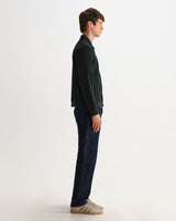 Hays - Dark Green Structured Waffle Overshirt