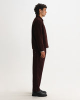HEALEY CHORE JACKET CORD DARK BROWN