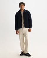 HEATH JACKET WOOL BLEND BOUCLE NAVY