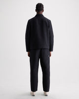 IGGY JACKET TONAL JACQUARD NAVY/BLACK