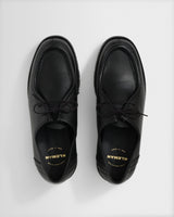 Kleman - Black Leather Padror Shoes