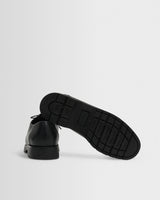 Kleman - Black Leather Padror Shoes