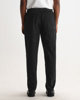 Kurt - Black Organic Cotton Trousers