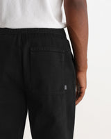 Kurt - Black Organic Cotton Trousers