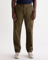 KURT TROUSER - L28 ORGANIC CTTN TWILL DARK KHAKI