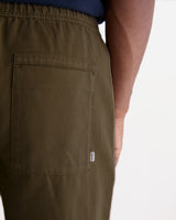 KURT TROUSER - L28 ORGANIC CTTN TWILL DARK KHAKI