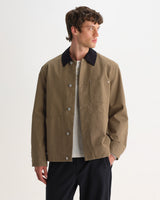 LANDOR JACKET CANVAS LIGHT KHAKI