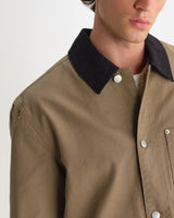 LANDOR JACKET CANVAS LIGHT KHAKI
