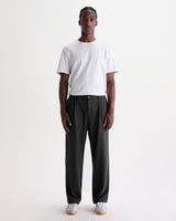 MALHAM TROUSER WOOL BLEND DARK GREY