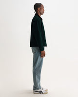 MASON JACKET CANVAS DARK GREEN
